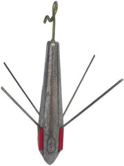 Grip Lead Weights Sea Beach Fishing Breakaway Gripper Style - 6oz