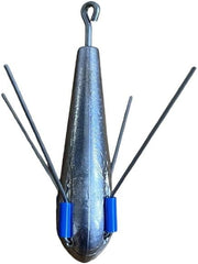 Grip Lead Weights Sea Beach Fishing Breakaway Gripper Style - 4oz