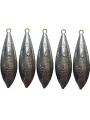 Sea Fishing Weights for Mackerel Feather Cod Bass Boat Fishing - 2oz /3oz / 4oz / 5oz