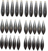 Sea Fishing Weights Pack Of 5/10 Mackerel Feather Cod Bass Boat Fishing 5oz-2oz