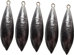 Sea Fishing Weights Pack Of 5/10 Mackerel Feather Cod Bass Boat Fishing 5oz-2oz