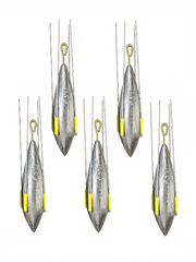 5oz Distance Sea Fishing Grip Lead Weights X5 Beach Surf Casting Breakout Sinker