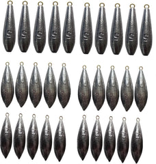 Sea Fishing Weights Leads 2oz 3oz 4oz 5oz 6oz 5 10 20 Pack UK Beach Casting