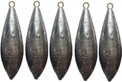 Sea Fishing Weights Pack Of 5/10 Mackerel Feather Cod Bass Boat Fishing 5oz-2oz