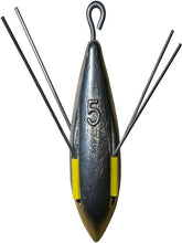 Fishing Grip Weight Distance Set for Sea and Beach Fishing, Breakaway Style (5 Pack) - 5oz - Short Tail