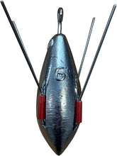 Fishing Grip Weight Distance Set for Sea and Beach Fishing, Breakaway Style (5 Pack) - 6oz - Short Tail