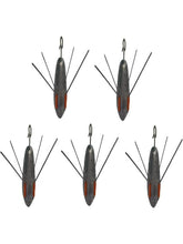 Sea Fishing Dumpy Gripper Weights with Short Tail, 5 Pack Breakout Sinkers - 9oz