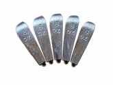 BOPEDO 8oz Boat Fishing Weights Set (5 Pack) – Heavy Duty Sinkers for Saltwater Deep Sea Fishing