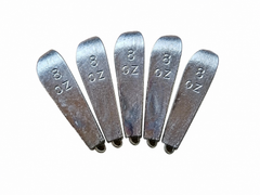 BOPEDO 8oz Boat Fishing Weights Set (5 Pack) – Heavy Duty Sinkers for Saltwater Deep Sea Fishing