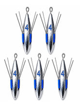 Distance Sea Fishing Grip Weights with Breakout Wires, Long Casting Shore Fishing Sinkers 4oz