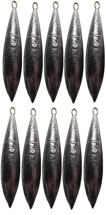 Sea Fishing Weights for Mackerel Feather Cod Bass Boat Fishing - 2oz /3oz / 4oz / 5oz