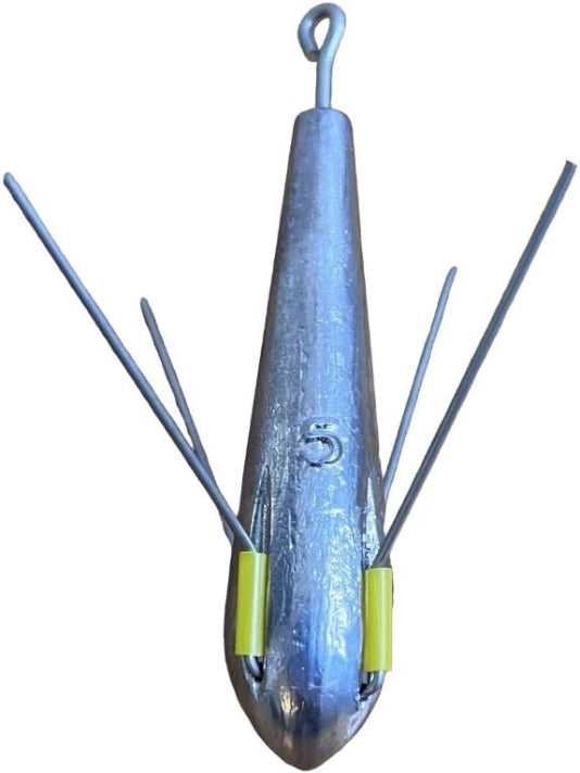 Grip Lead Weights Sea Beach Fishing Breakaway Gripper Style - 5oz