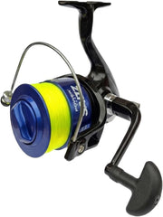 Saltz XH12000 Spinning Reel 15kg Drag 3BB Saltwater 25lb Fluro Yellow Line