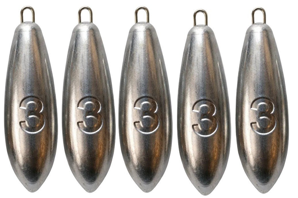 Sea Fishing Weights Leads 2oz 3oz 4oz 5oz 6oz 5 10 20 Pack UK Beach Casting