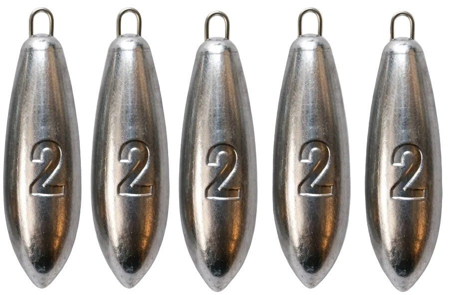Sea Fishing Weights Leads 2oz 3oz 4oz 5oz 6oz 5 10 20 Pack UK Beach Casting