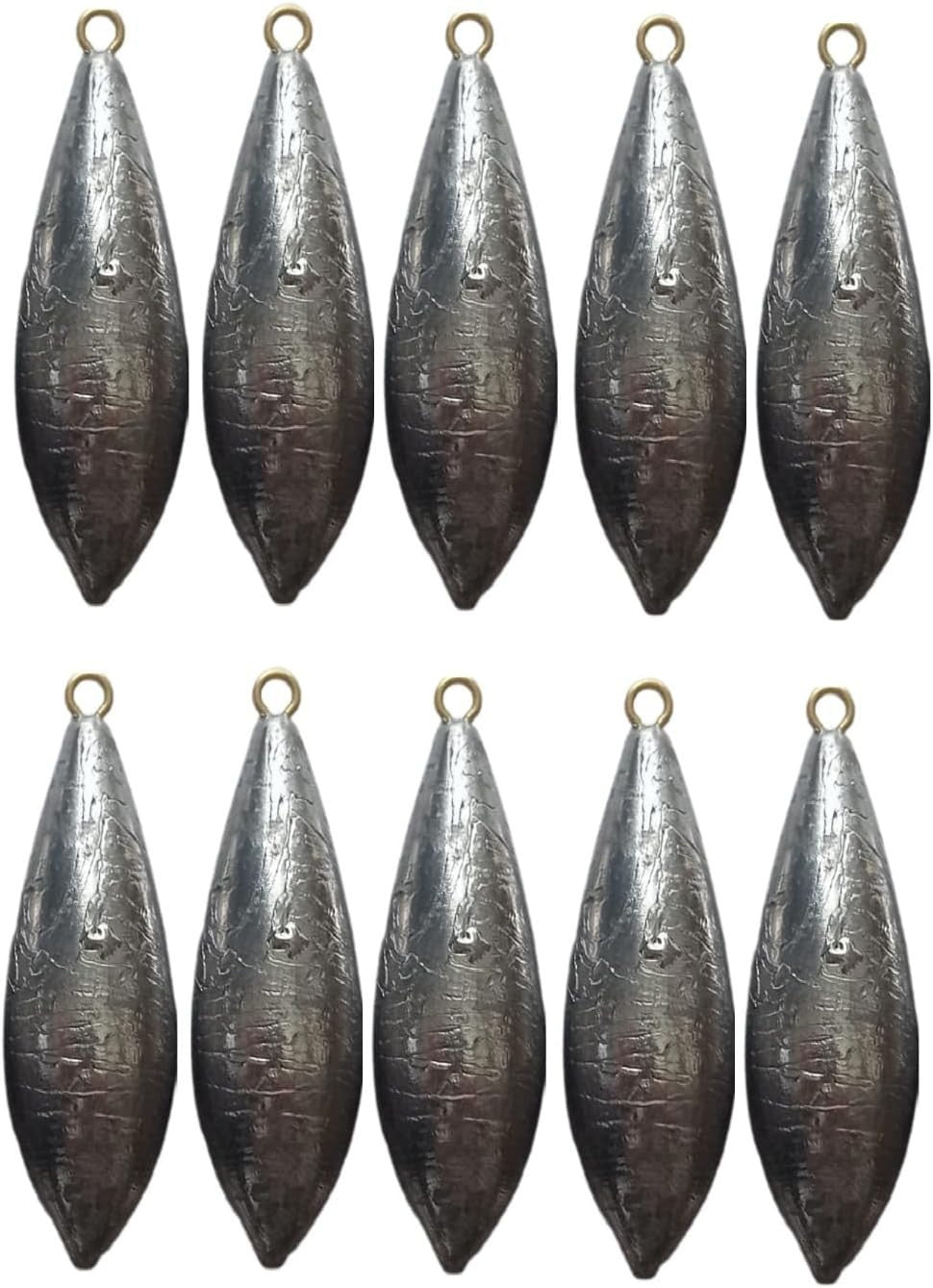 Sea Fishing Weights Pack Of 5/10 Mackerel Feather Cod Bass Boat Fishing 5oz-2oz