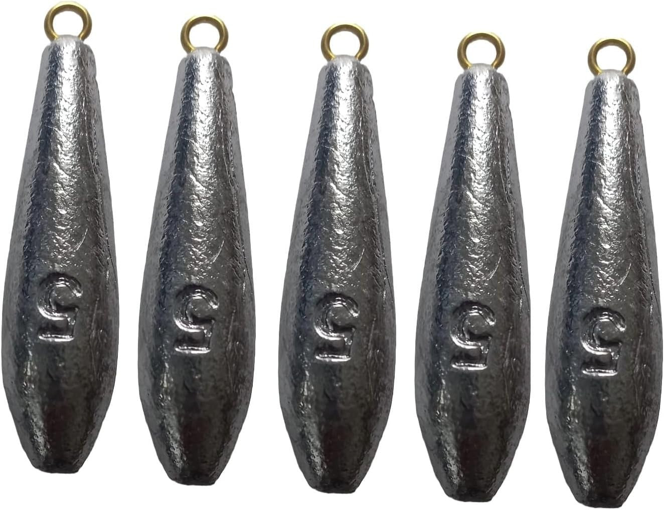 Sea Fishing Weights Pack Of 5/10 Mackerel Feather Cod Bass Boat Fishing 5oz-2oz