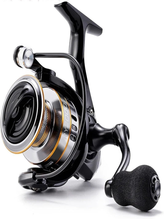 Professional Spinning Fishing Reel, Metal Frame, High Speed, 5000 Series