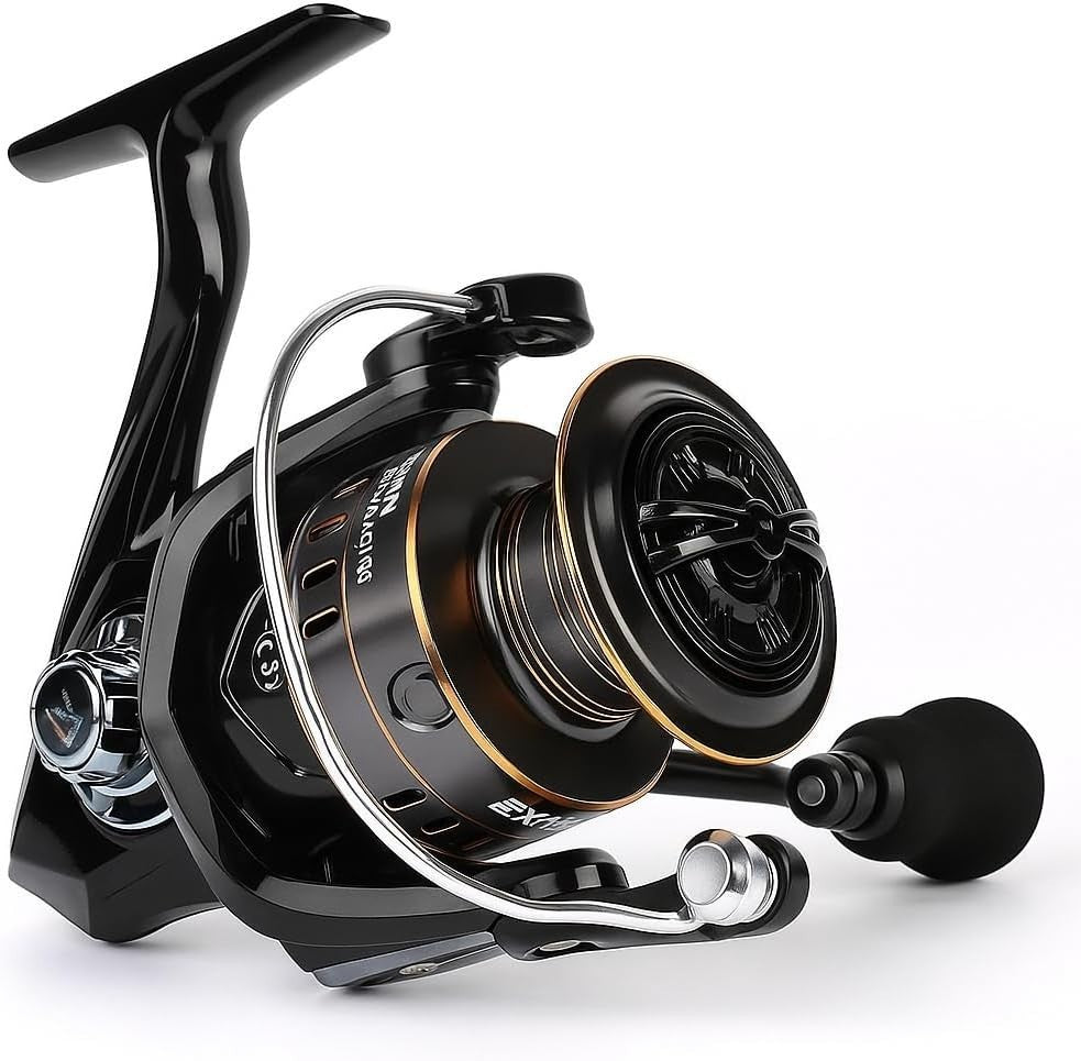 Spinning Ultra Light Fishing Reels 7000 5.2:1 Gear Ratio, 26LB Max Drag