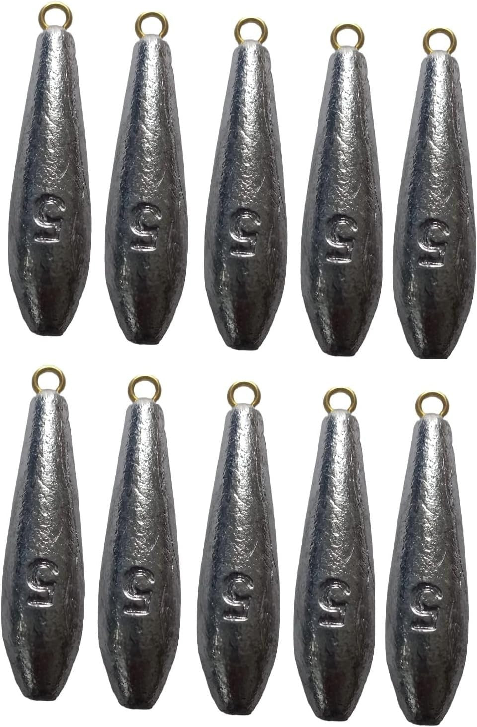Sea Fishing Weights Pack Of 5/10 Mackerel Feather Cod Bass Boat Fishing 5oz-2oz