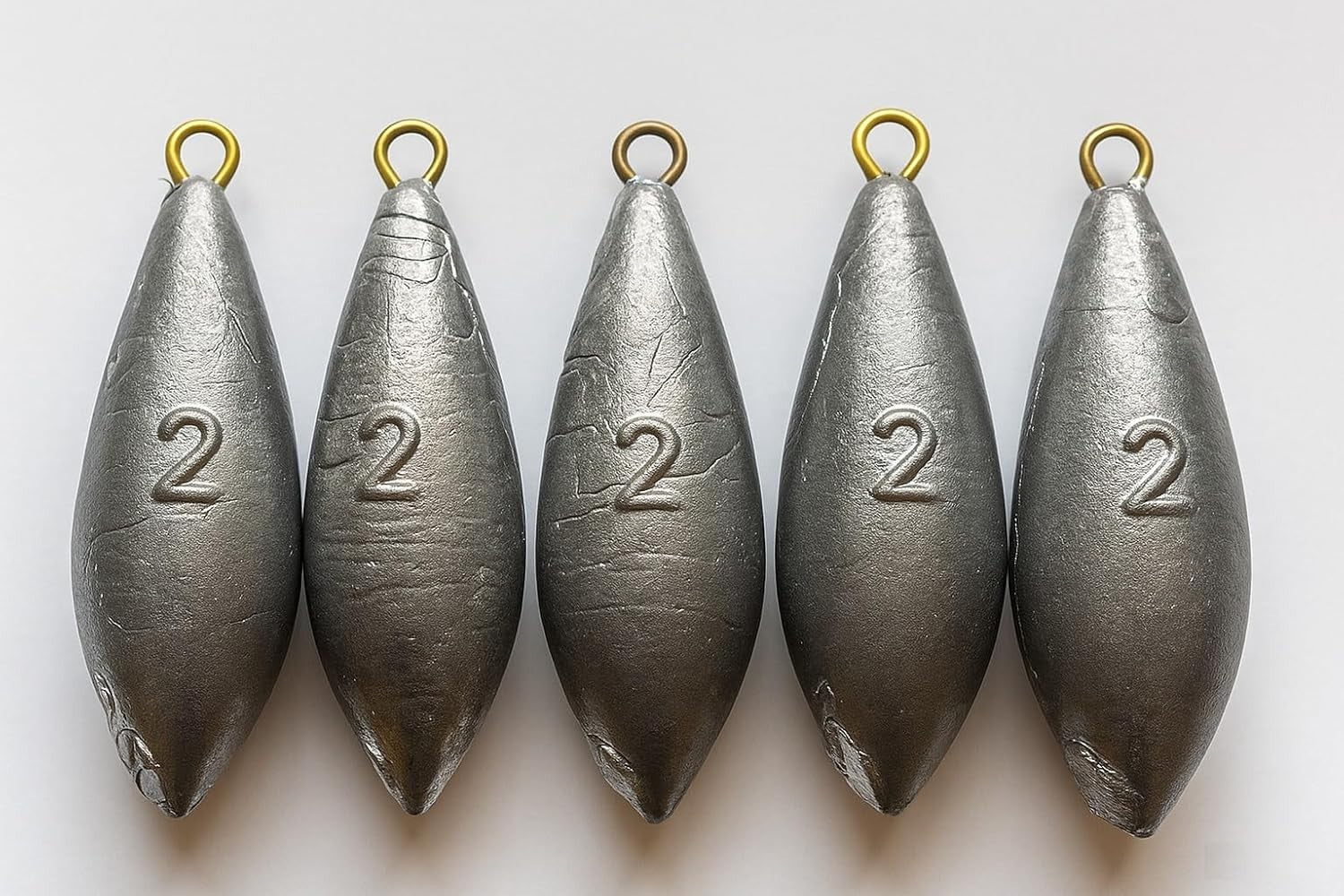 Sea Fishing Weights Pack Of 5/10 Mackerel Feather Cod Bass Boat Fishing 5oz-2oz