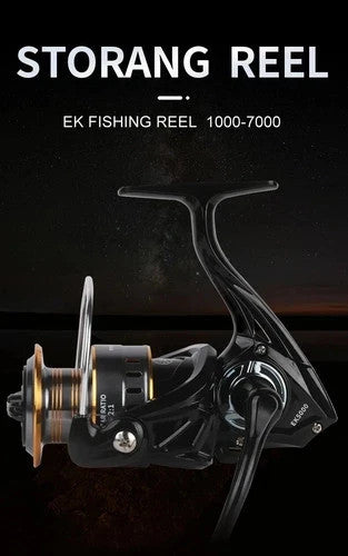 7000 Spinning Fishing Reel Ultra-Light 5.2:1 Gear Ratio 26LB Max Drag