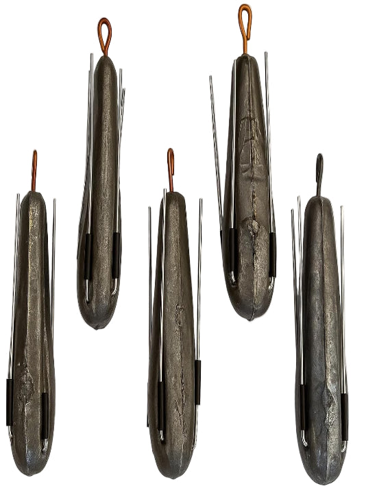 Grip Lead Weights Sea Beach Fishing Breakaway Gripper Style - 8oz