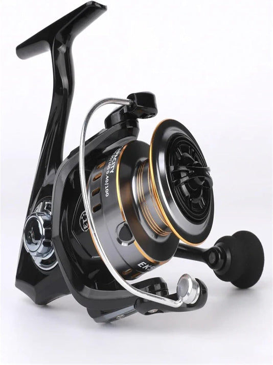 Professional Ultra Light Spinning Fishing Reel, 7000 Series, 5.2:1 Gear Ratio, CNC Metal Spool, 26LB Max Drag